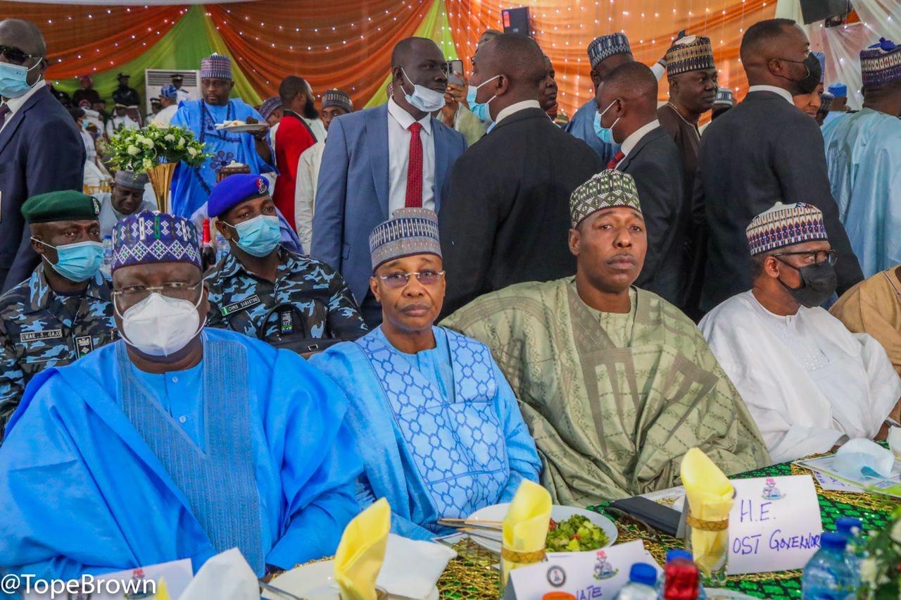 Photos Dangote Lawan Governors Storm Borno As Igp S Son Weds Daily