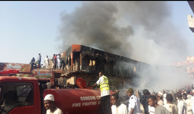 Fire guts Kano Singa market - Daily Trust