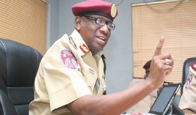 Corps Marshall of the Federal Road Safety Corps (FRSC), Dr. Boboye Oyeyemi