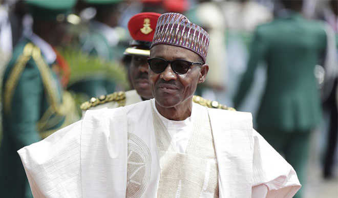 President Buhari meets Uganda’s President, Yoweri Museveni, in Aso Rock