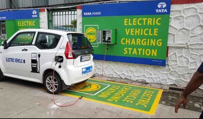 First electric car 2024 charging station