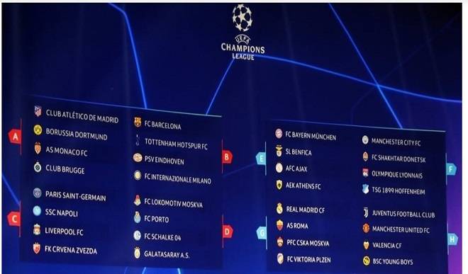 How to watch the Champions League draw live in Canada: Stream, dates and  fixtures for the 2019-20 group stages | Sporting News Canada