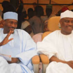 Sokoto APC guber candidate, Ahmed Aliyu and his PDP conuter-part, Governor Aminu Tambuwal.