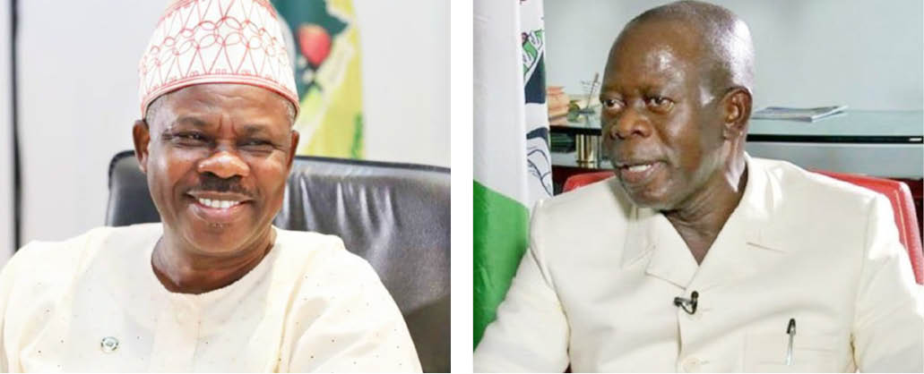 You’re APC’s biggest threat, Amosun blasts Oshiomhole