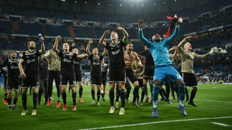 Ajax rout Real Madrid