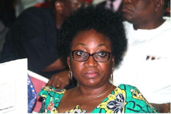Mrs. Winifred Oyo-Ita , Head of Civil Service of the Federation.