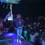 Ycee performing at the MTV Base 14th anniversary in Lagos.