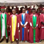 A cross section of Bauchi State University Gadau students at their Matriculation Ceremony in Bauchi on Thursday.