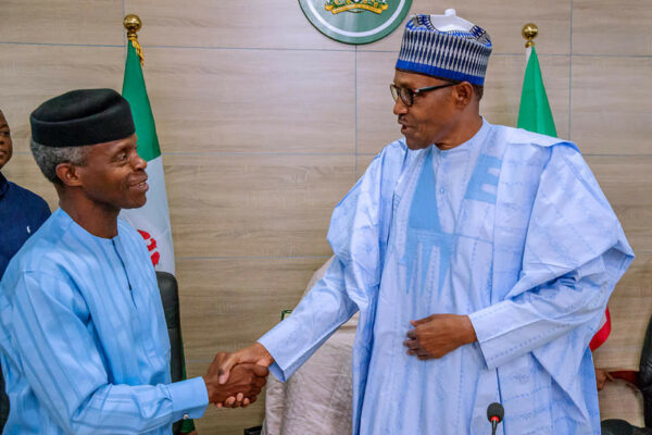 Buhari meets Osinbajo