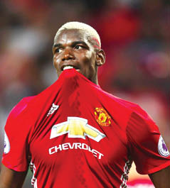 Manchester United's Paul Pogba