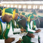 Students at the 7th convocation ceremony of KWASU