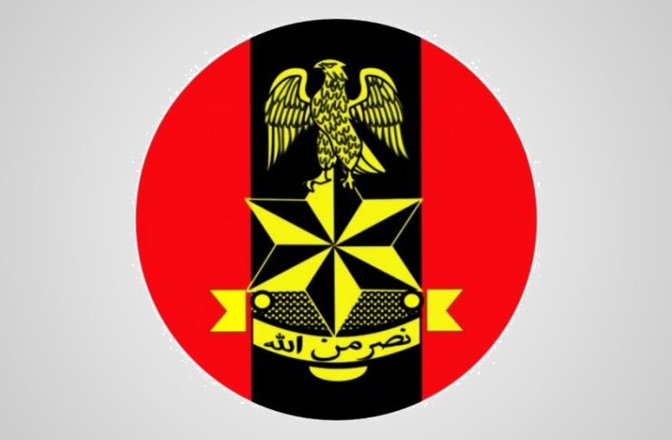 <p>Nigerian Army logo</p> 