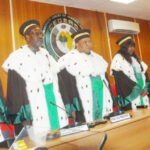 A panel of ECOWAS Court justices during a ceremonial sitting
