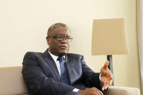 Dr. Denis Mukwege, won the maiden Daily Trust African of the Year Award