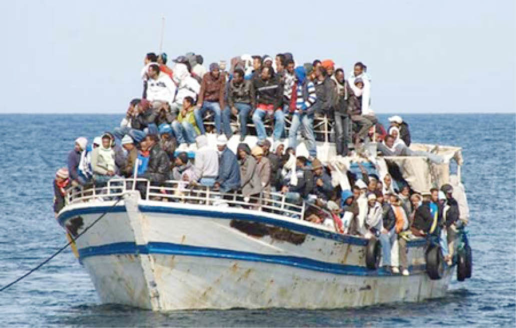 Many illegal migrants have died making the dangerous crossing on small, crowded boats.