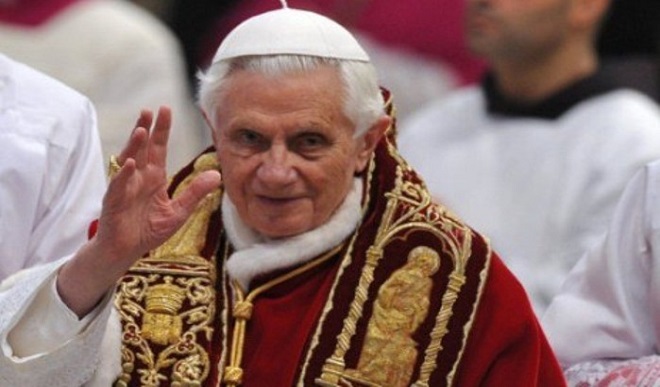 Former pope Benedict XVI
