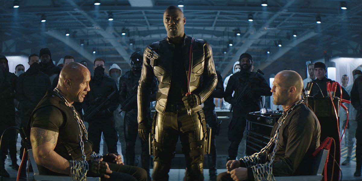 L-R: Dwayne Johnson, Idris Elba and Johnson Statham feature in the Fast and Furious: Hobbs & Shaw released worldwide on Thursday. PHOTO CREDITS: www.fastandfurious.com