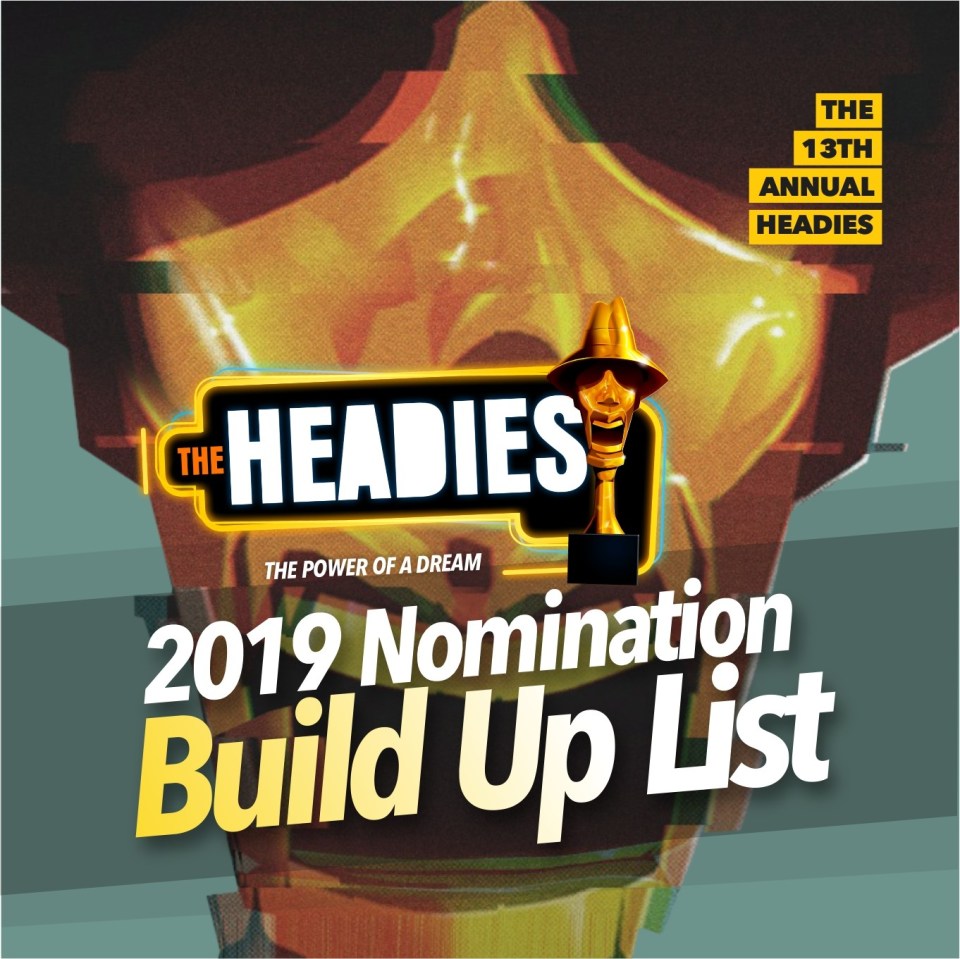 The Headies 2019: Full list of categories for nominations