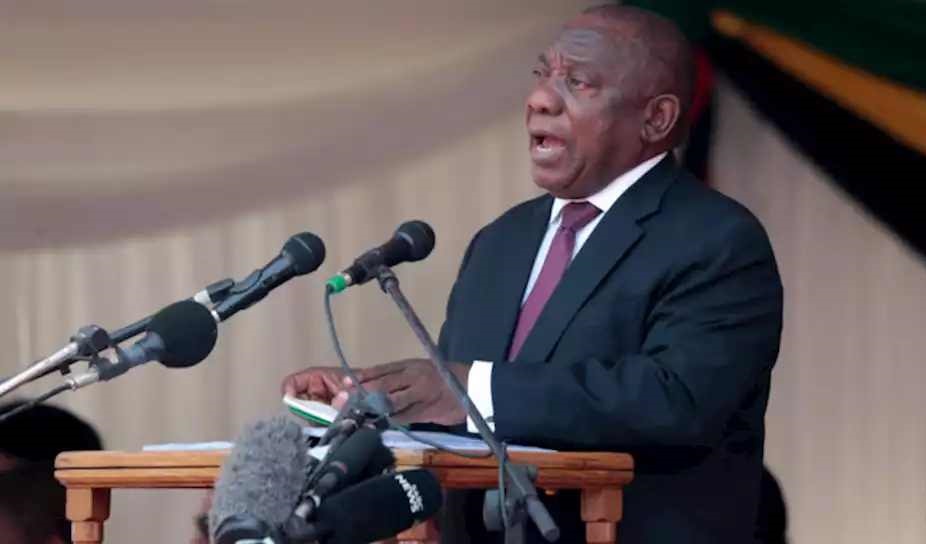 South Africa president unveils $26 billion virus relief plan