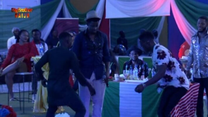 BBNaija: Former housemates party with 'Pepper Dem' housemates to mark Nigeria's Independence Day.