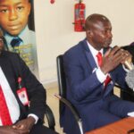 The Acting Chairman of the Economic and Financial Crimes Commission, (EFCC), Ibrahim Magu, (Middle) at the interactive session with stakeholders at the Lagos Zonal office of the Commission on Thursday in Lagos.
