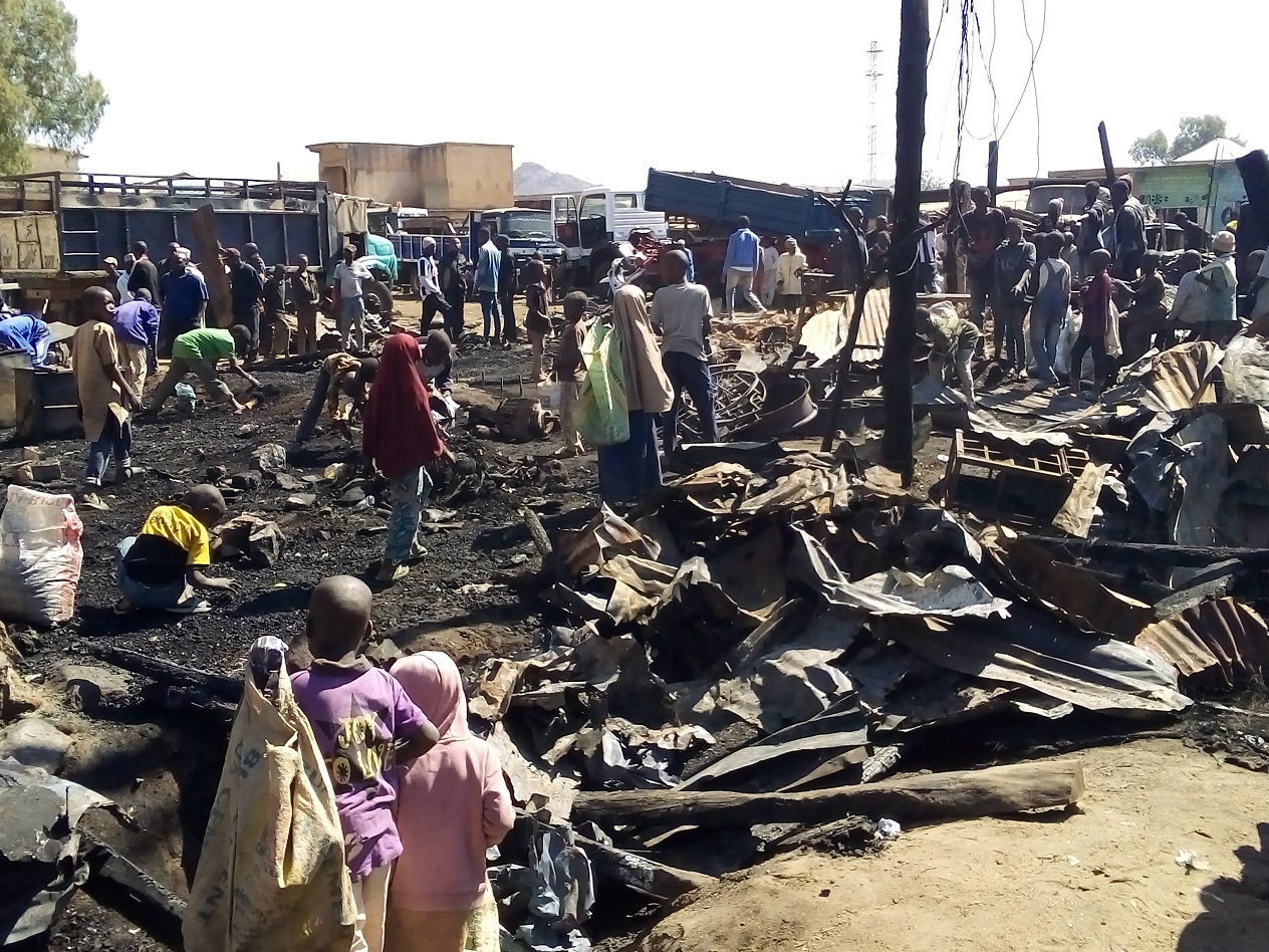 Fire guts Otukpo market again