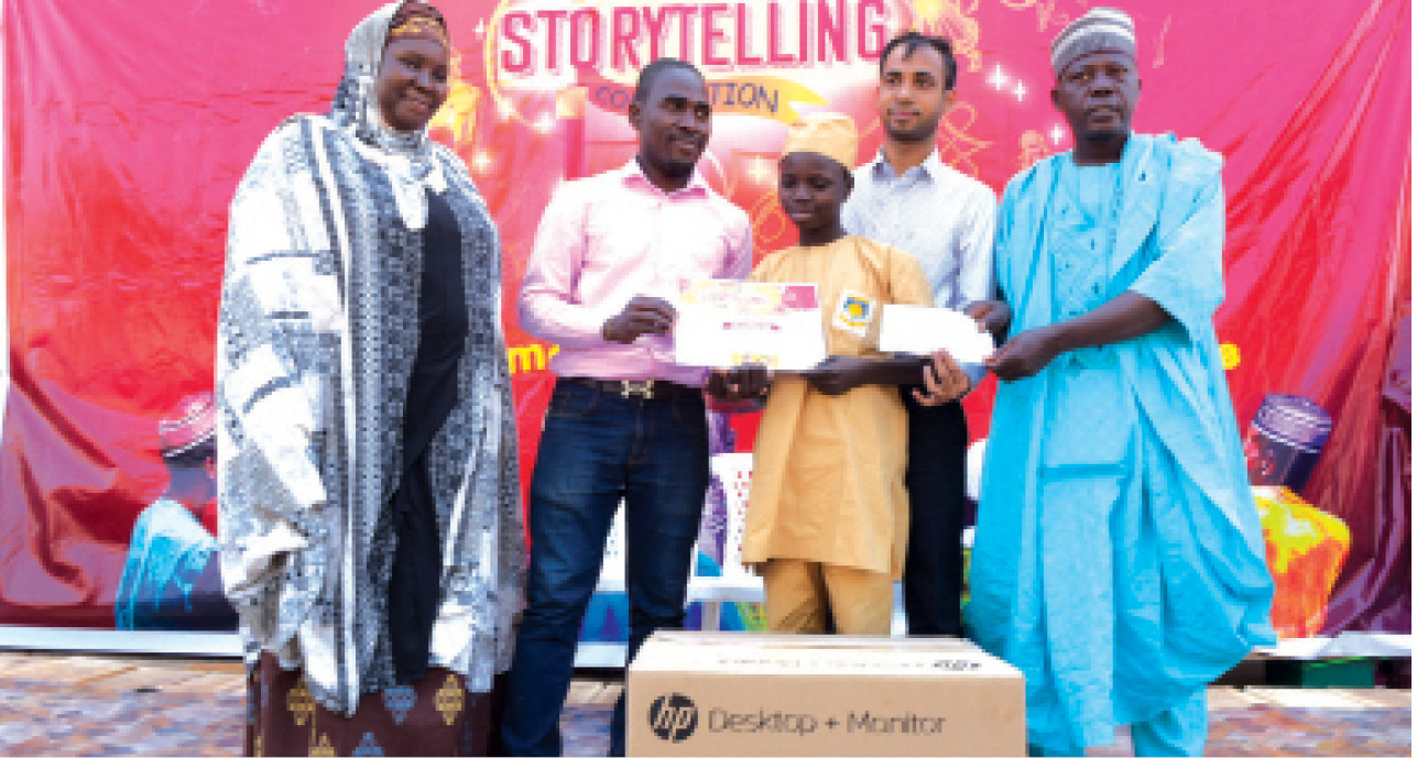 13 year old emerges winner at Kano Indomie story telling competition