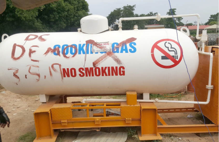 Ogun shuts down illegal gas skid in Mowe