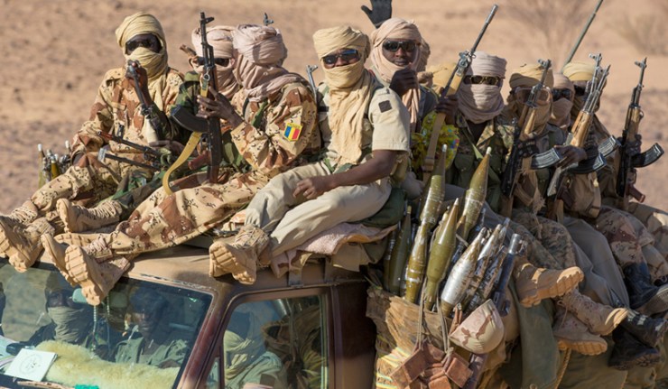 Chadian rebels, government forces clash in area where Deby was shot