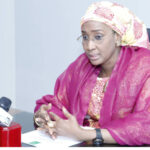 The minister of Humanitarian Affairs, Disaster Management and Social Development, Hajia Sadiya Umar Farouq