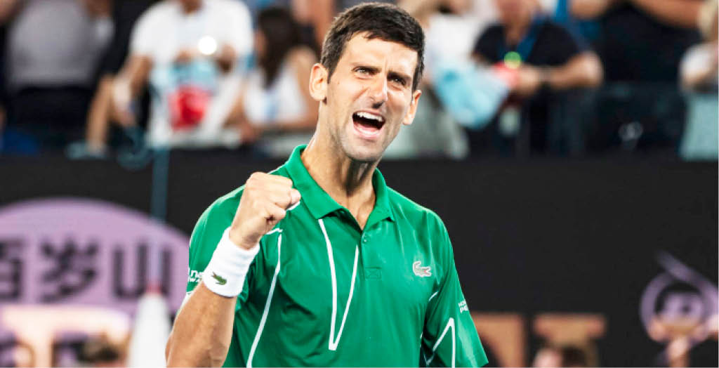 Confident Djokovic eyes more Slam glory