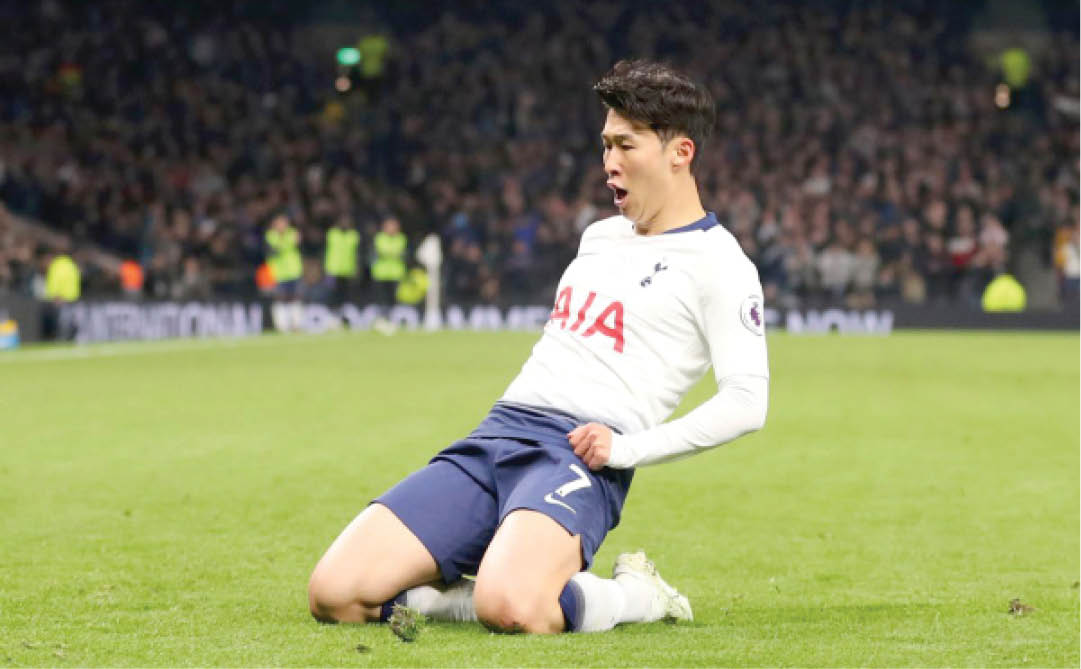 What Son Heung-min did after Tottenham equaliser in North London