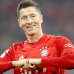 Bayern Munich striker, Robert Lewandowski