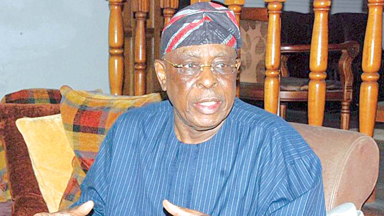 A former governor of Ogun State, Chief Olusegun Osoba