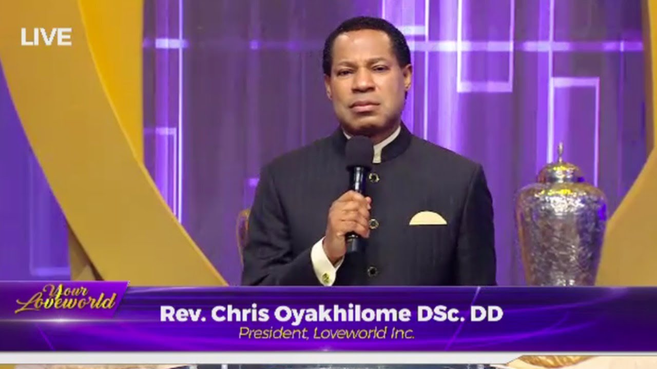 Pastor Chris Oyakhilome, founder of Christ Embassy