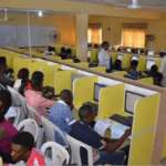File photo: JAMB candidates taking the CBT examination/ Credit: Business Day