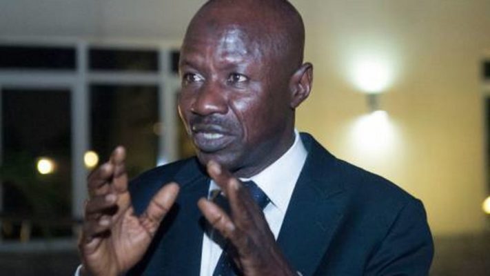 The suspended acting chairman of the Economic and Financial Crimes Commission, Ibrahim Magu