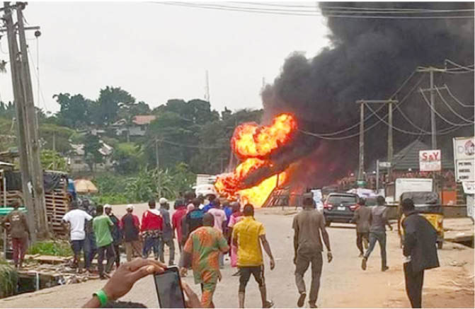 Gas explosion rocks Rivers Community