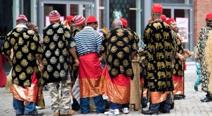 File photo of Igbo business men