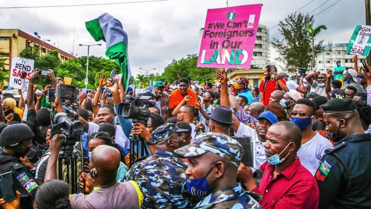 Cops afraid for safety as #ENDSARS protest heats up in Osun