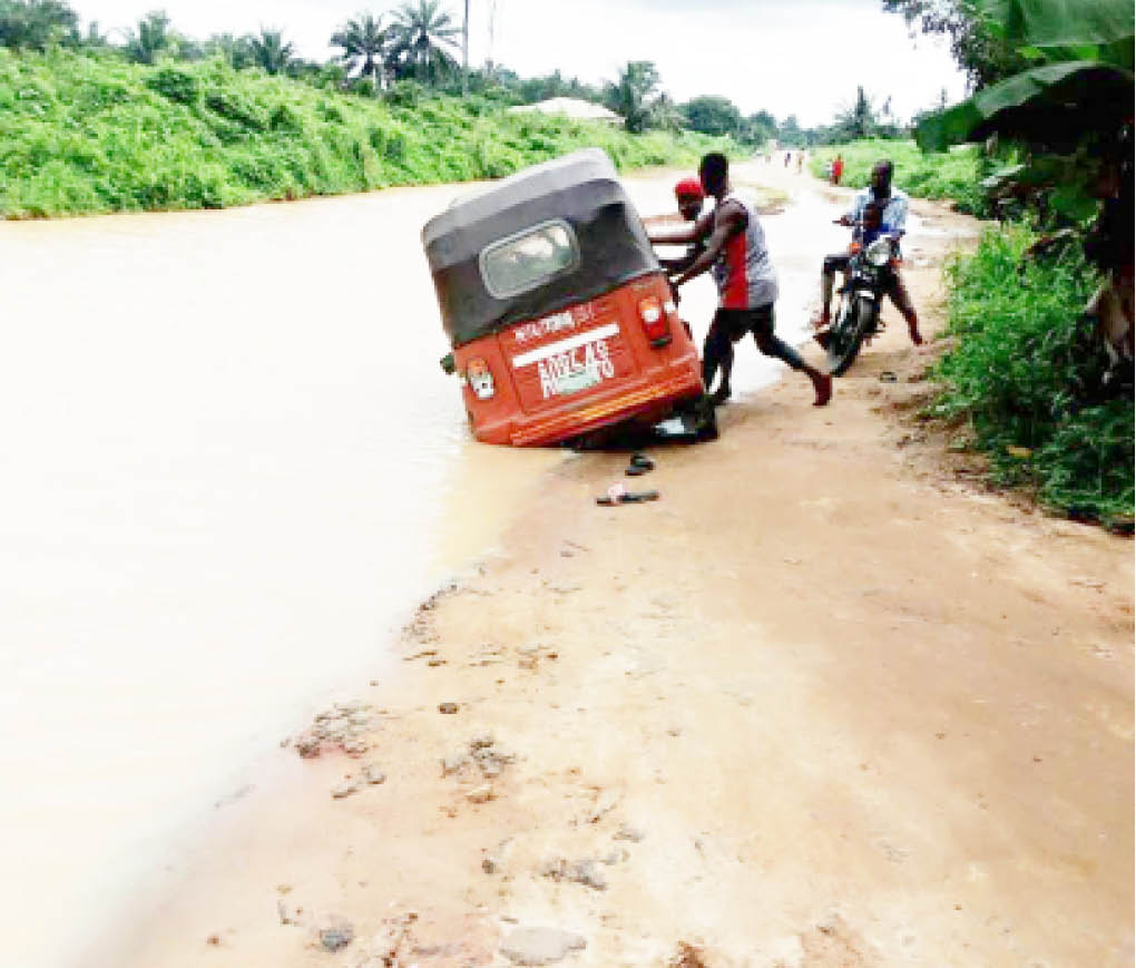 Bad road cuts off Akwa Ibom community for 8 months