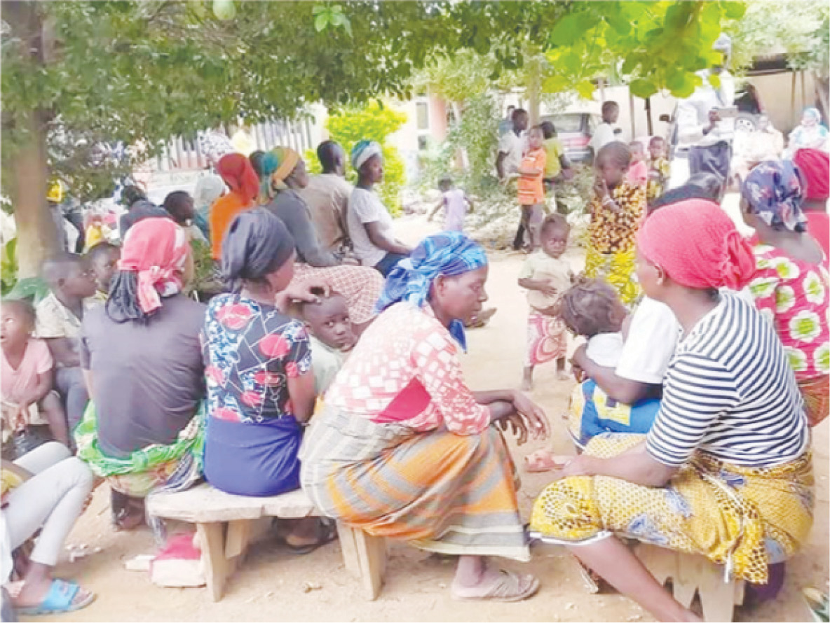 A cross section of the IDPs