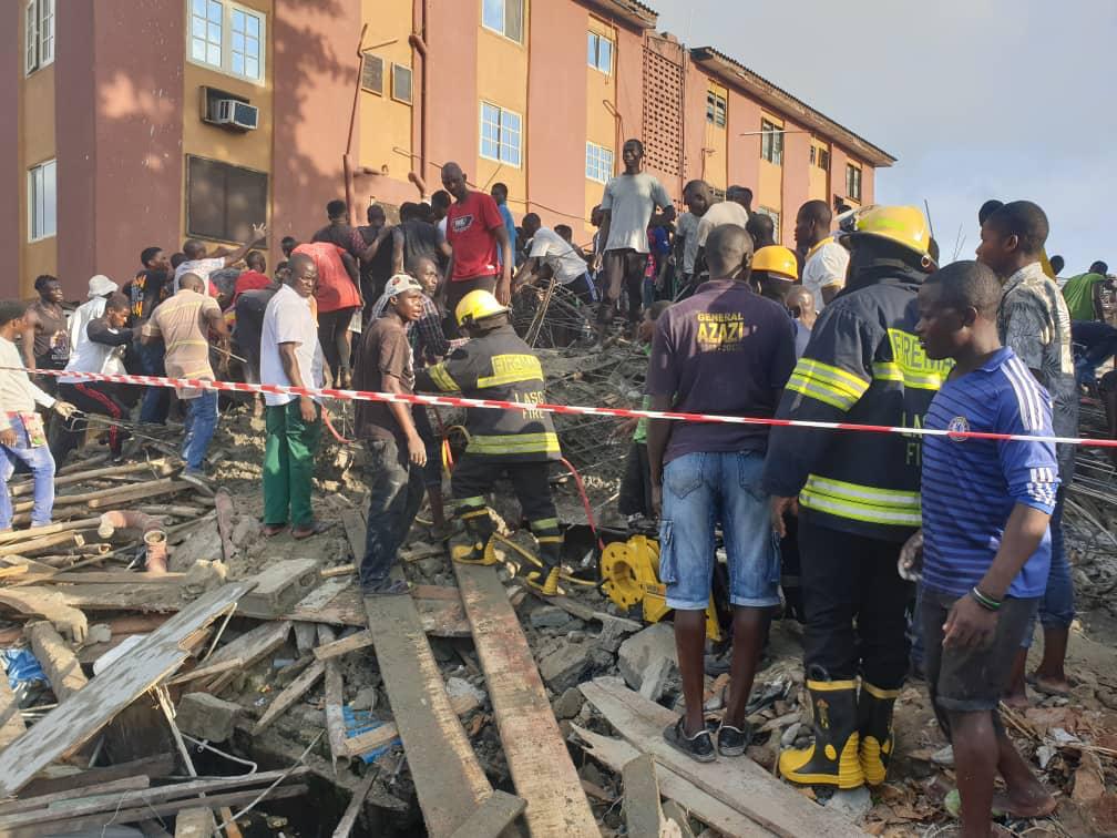 4 dead in Lagos building collapse