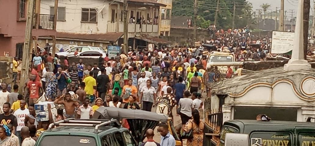 One feared dead in Edo palliative warehouse looting