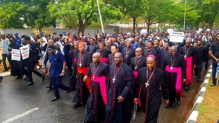 Factcheck: Catholic bishops did not hold #EndSARS prayer walk