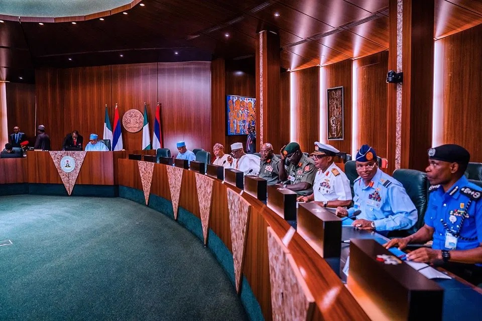 Buhari chairs National Security Council meeting after Lekki shooting