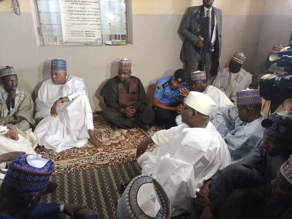 Kadafur, Shettima lead NASS members to Zabarmari