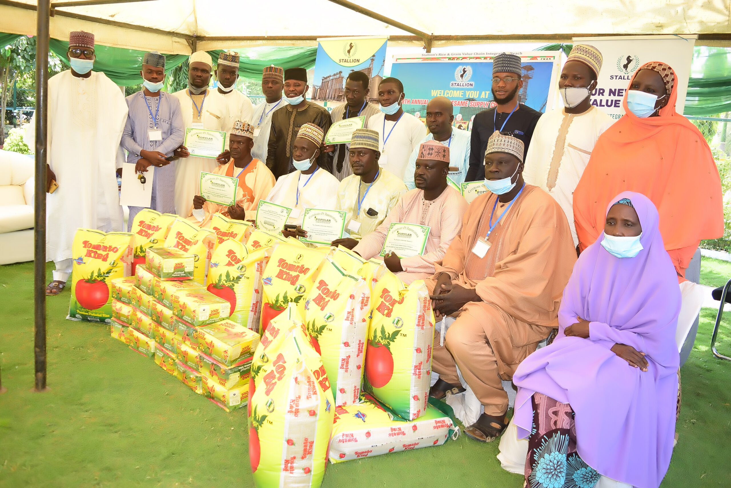 Stallion Group’s Popular Farms & Mills hosts 8th Annual Rice & Sesame Supply chain meet in Kano