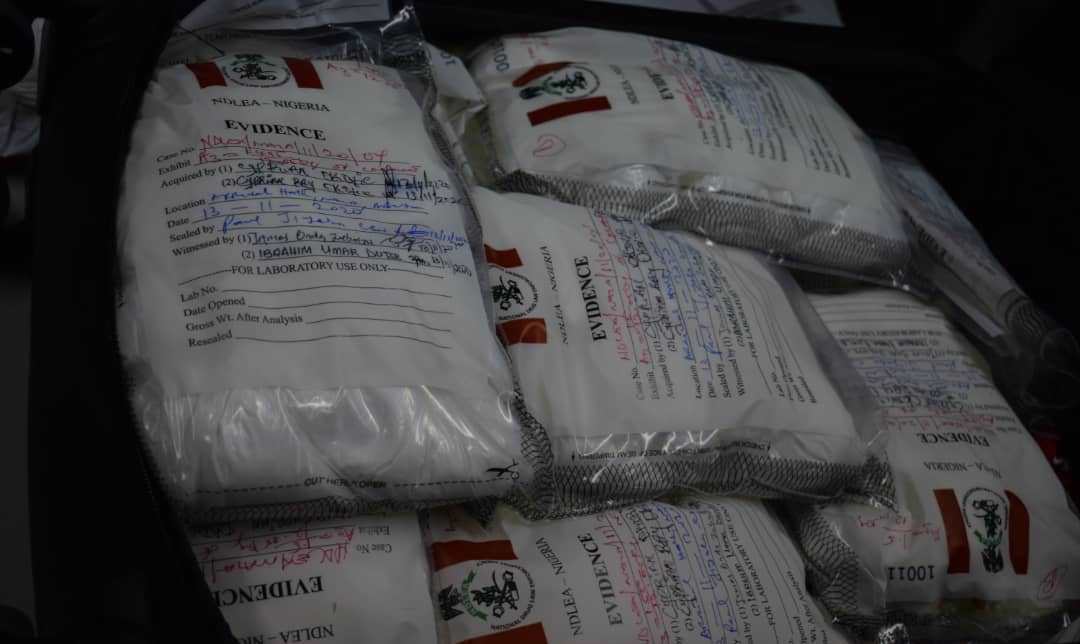 NDLEA arrests retuning Nigerian with 12.5kg of cocaine