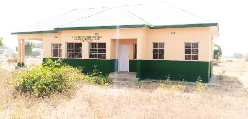 2 years after completion, Katsina community PHC lies fallow